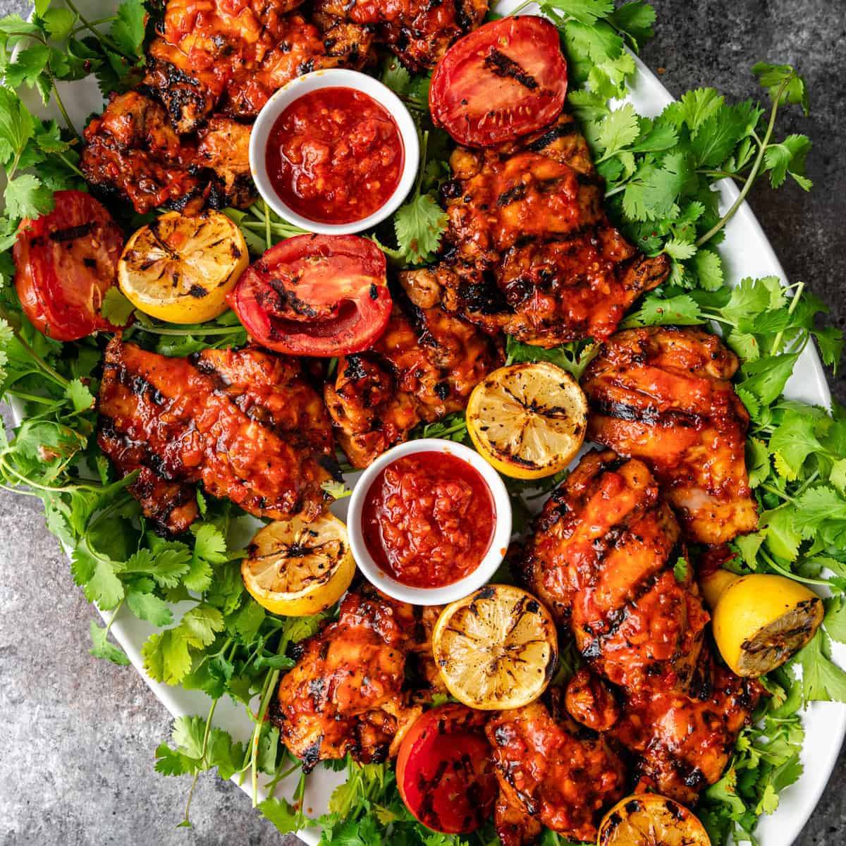 Grilled Chicken Platter